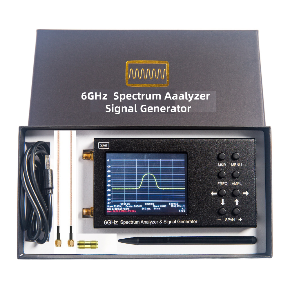 SA6 6GHz Digital Handheld Port - Signal Generator Spectrum Analyzer ulasan dan harga