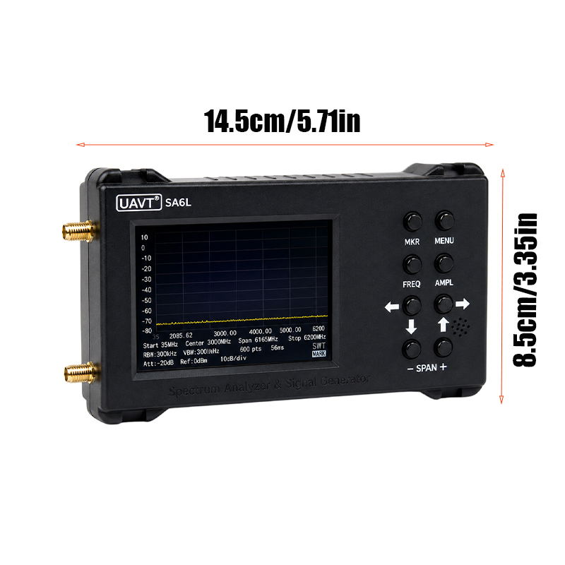 6GHz Portable Spectrum Analyze - Signal Generator Spectrum Analyzer ulasan dan harga