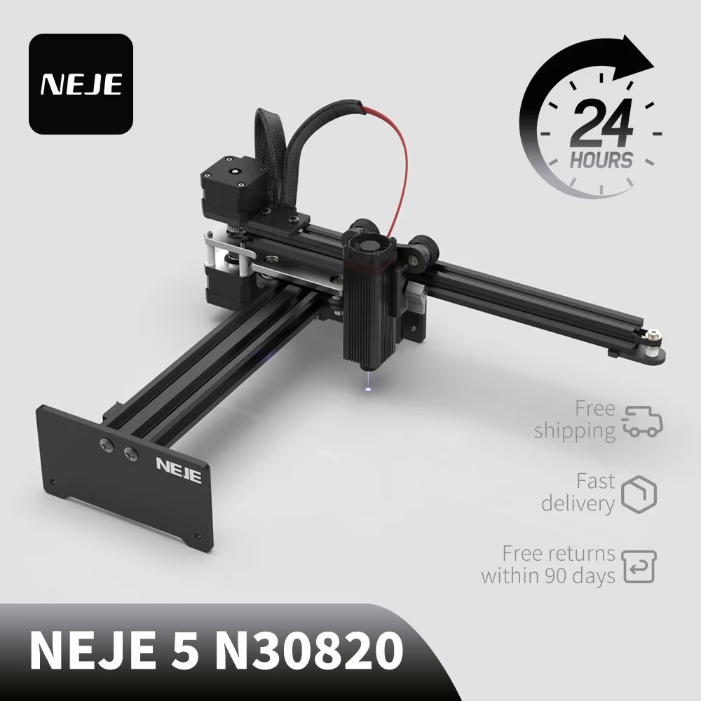 NEJE 5 N30820 40W Mini CNC Las - Mini Laser Engraver Cnc Router ulasan dan harga