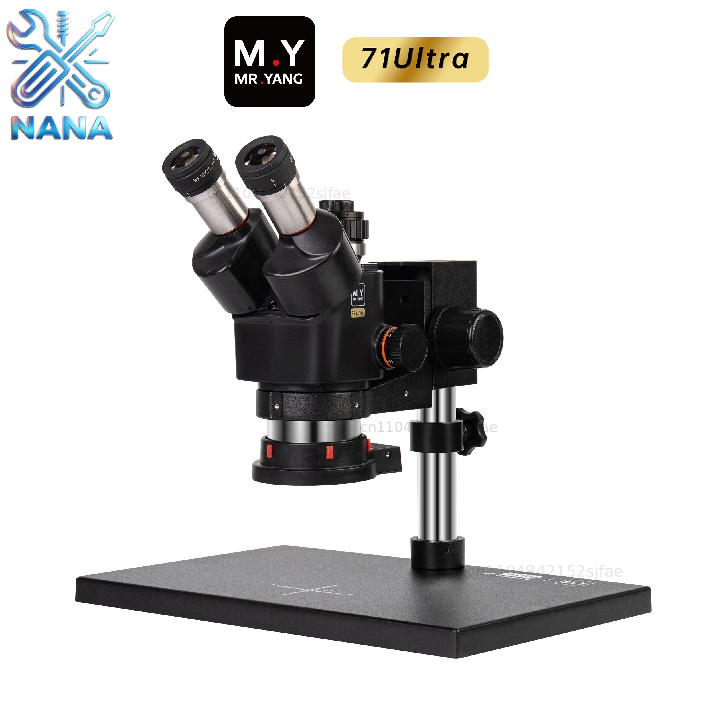 YCS MR.YANG 71 ULTRA Trinocula - Stereo Trinocular Microscope Pcb ulasan dan harga