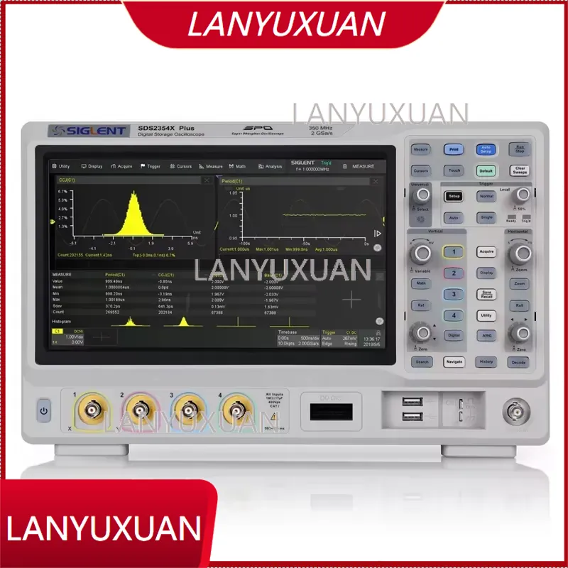 SDS2104XPLUS/SDS2204XPLUS/SDS2 - Digital Storage Oscilloscope 100Mhz ulasan dan harga